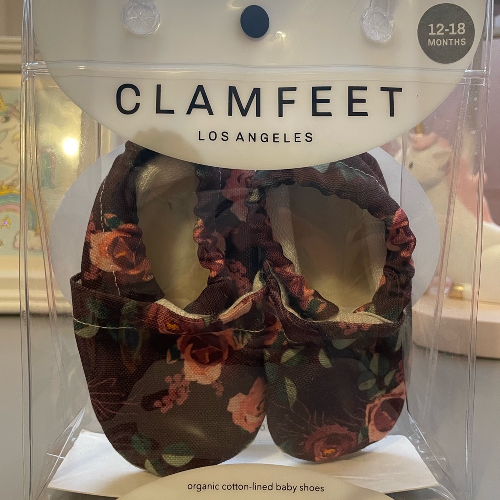 12-18 months soft shoe rubber bottom